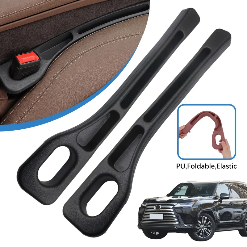 Car Seat Gap Filler Side Seam Plug Strip Leak-proof Filling Strip For Lexus LX 450 LX570 LX600 J100 Car Seat Supplies Decoration