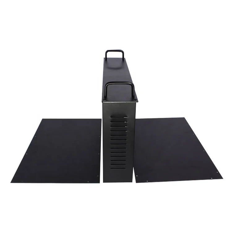 Gabinete de montagem em rack de metal personalizado 2.5u 3u Caixa eletrônica de alumínio de 19 polegadas Caixa de servidor de rack de chassi