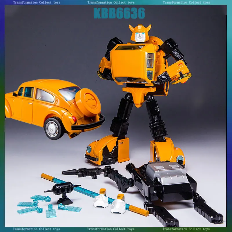 

18 см KUBIANBAO Transformation 6636 Bumblebee KBB увеличает MP21 Golden Beetle MPP Экшн-модель Робот Игрушка Подарки В НАЛИЧИИ