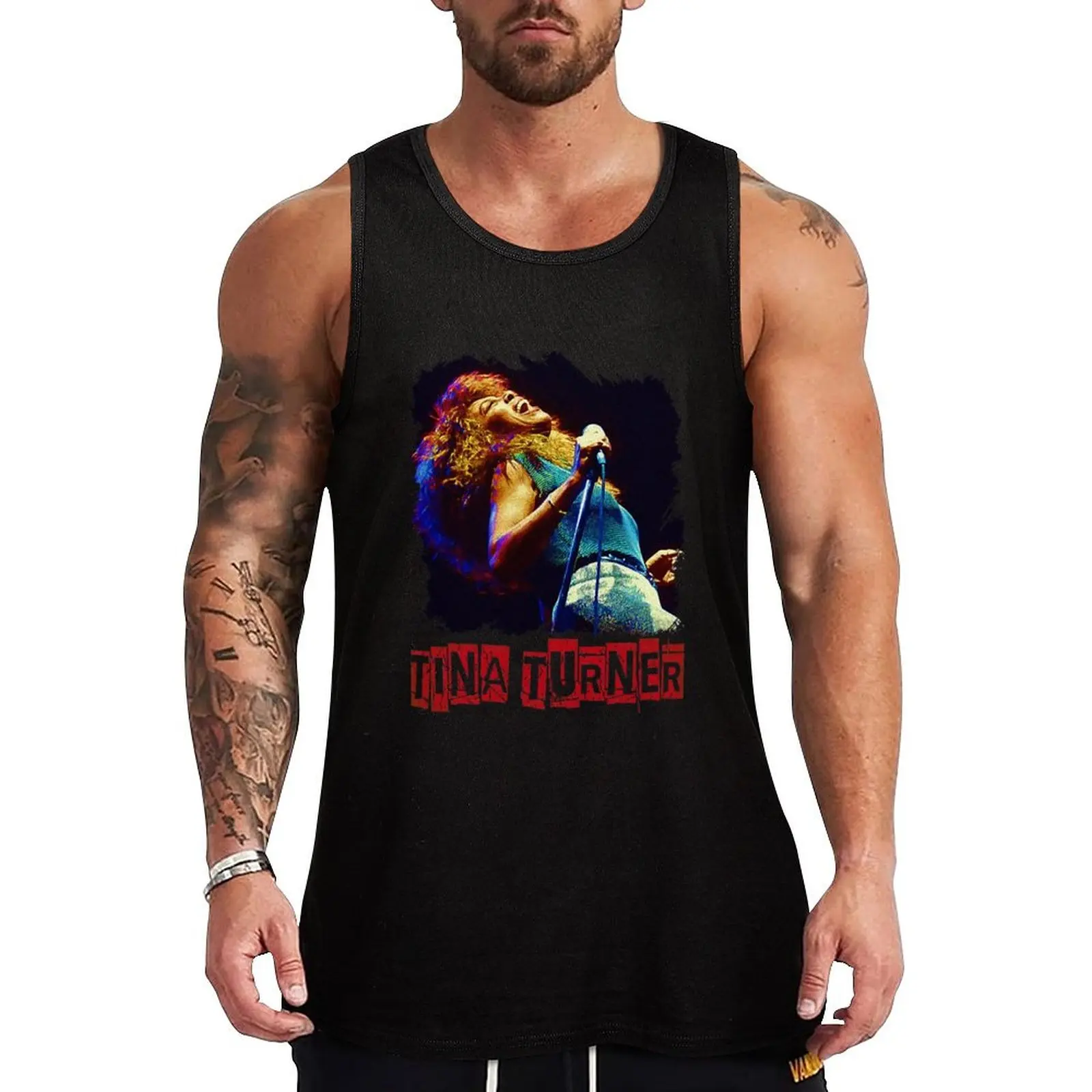 Queen of Rock n' Roll Tank Top clothing men cute tops clothes for men summer sports t-shirts for men