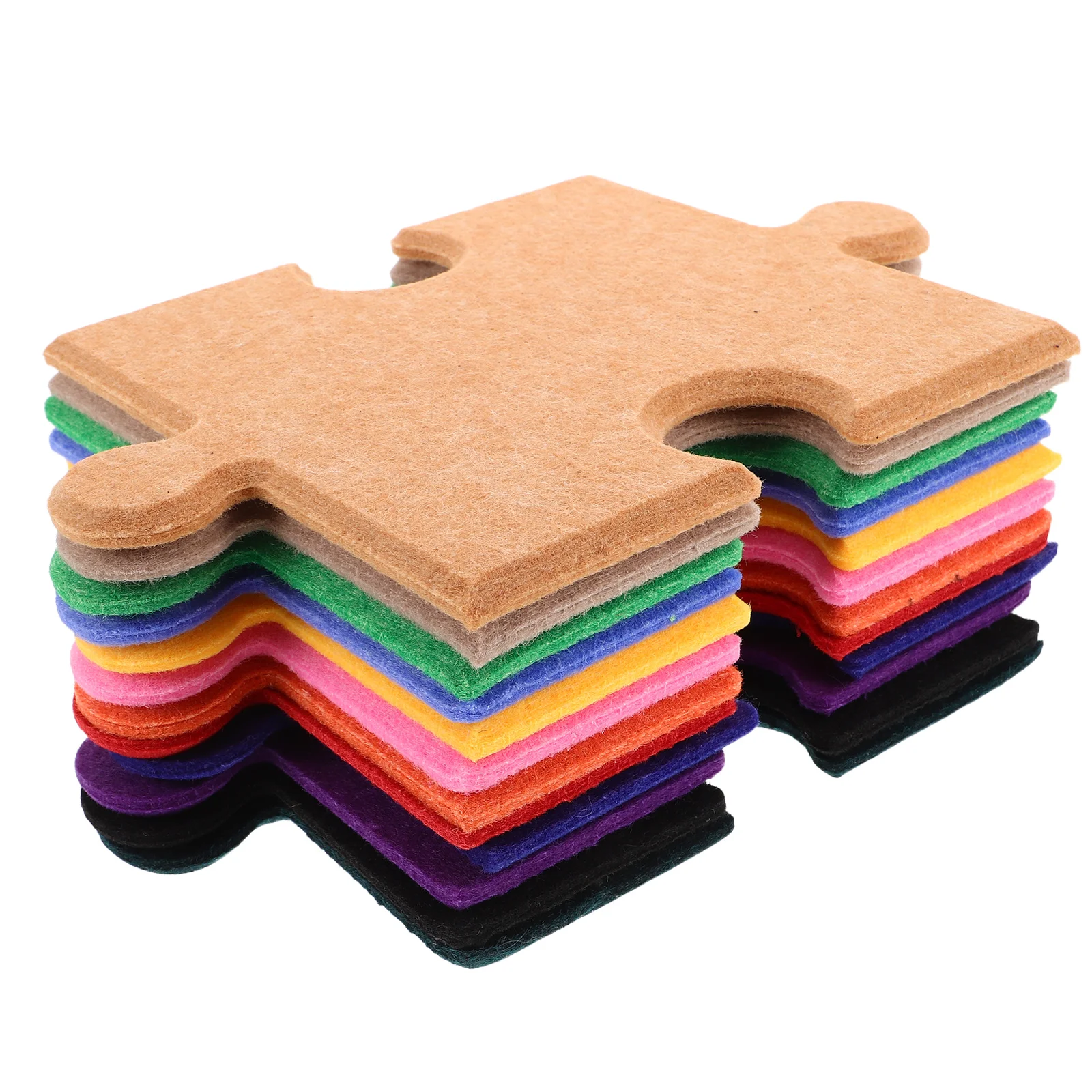 

1 set Felt Decorative Panel Self Adhesive Board Tiles Wall Sticker Home Decor Photo Board Jigsaw Puzzle Soundproof Low