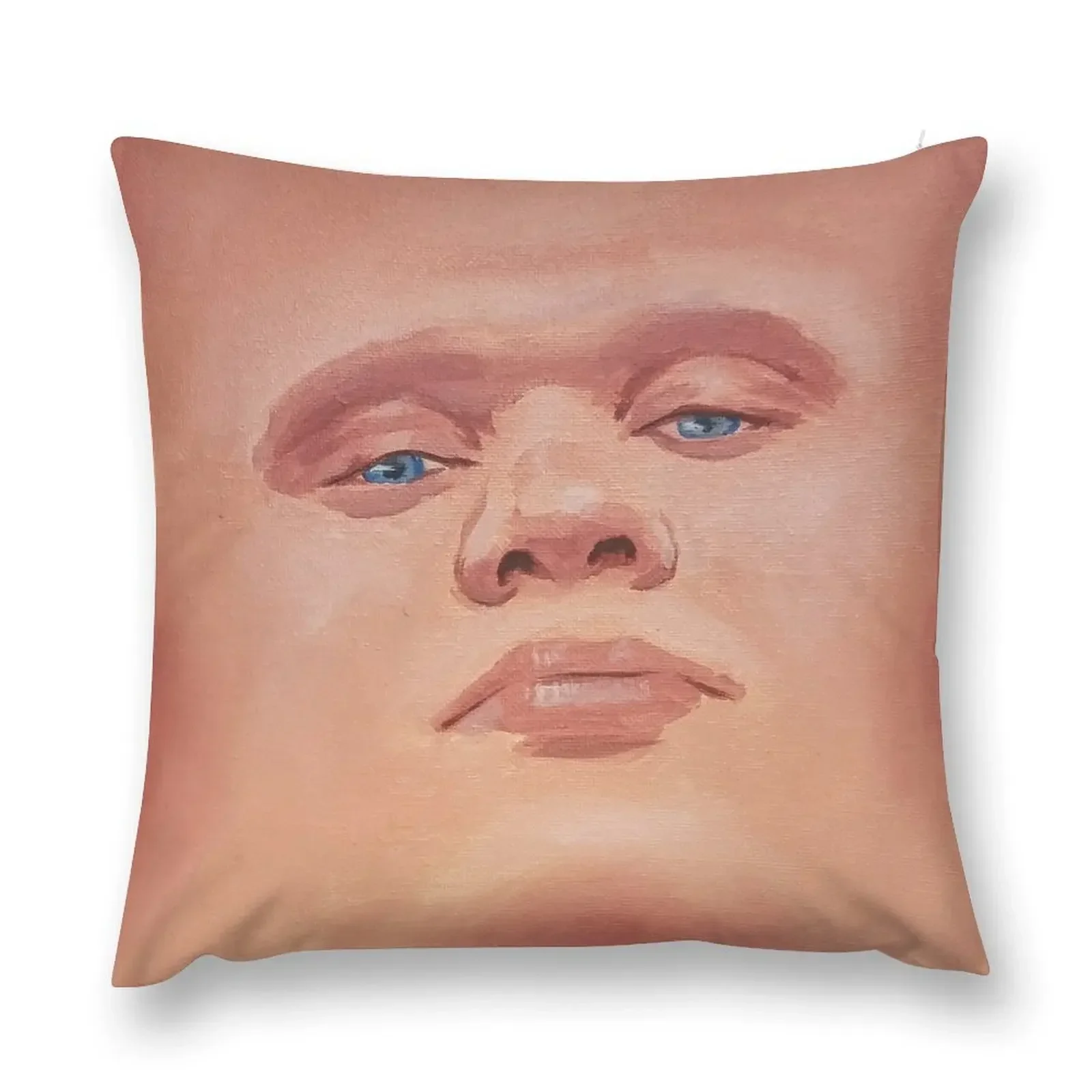 

Smug Erling Haaland face Throw Pillow Cushions For Sofa bed pillows Pillow Case pillow