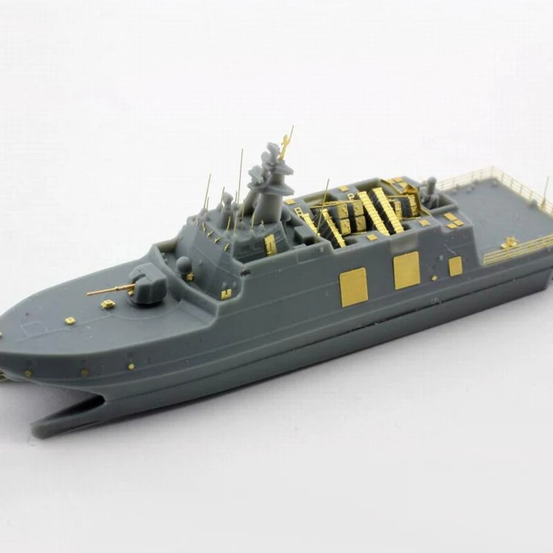 

1/700 Taiwan Guided Missile Frigate Model Tuojiang Class Waterline DIY Hand-assembled Ship Model Kit Navy Warship Model