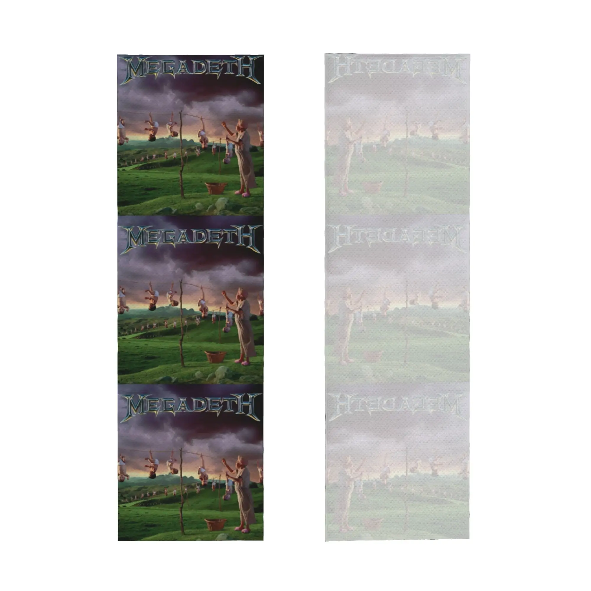 Megadeths Rock Band Cold Exercise Towel Heavy Metal Band Yoga And Fitness Running Activities Travelling Swimming Camping Towels