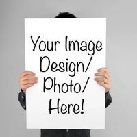 Your Photo Image Design Print Large Custom Poster Wedding & Parent-child Photo Pet Wall Art Picture for Living Room Home Decor