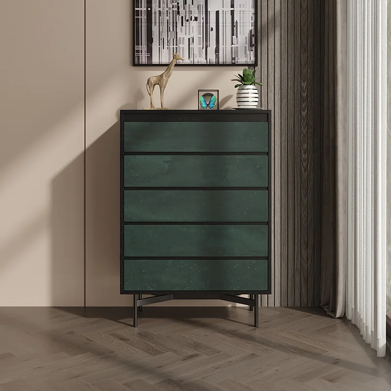 CX light luxury style five buckets, living room decoration against the wall, generation of simple household cabinet