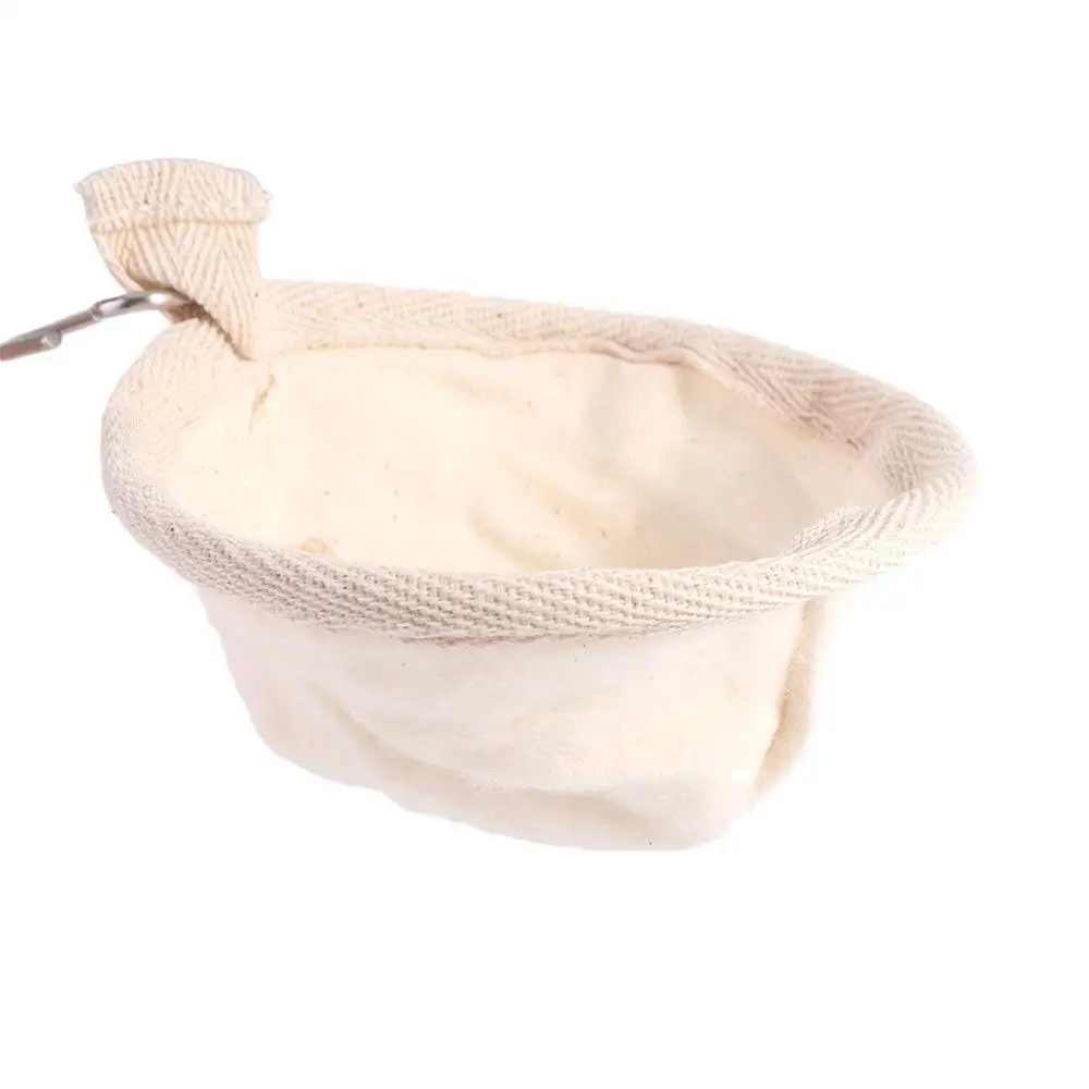 

Reusable Coffee Filter Bag Flannel Cloth Strainer Replacement Coffee Strainer Pouch Detachable Fine Mesh Coffee Filter Sock