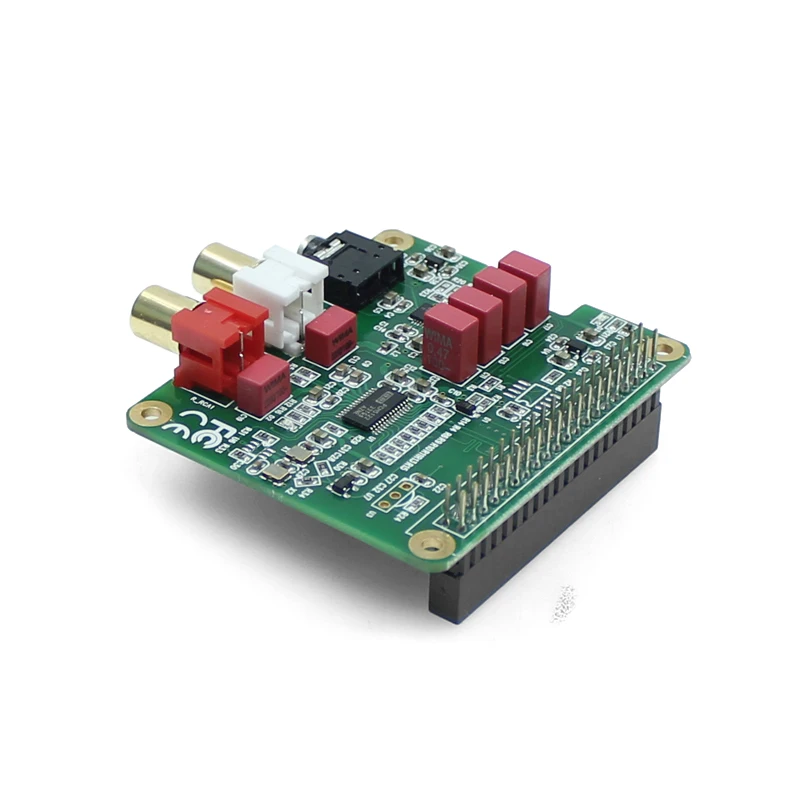 Compatible with Raspberry Pi 3B+/4B  HIFI DAC Audio Expansion Board - Audiophile Grade Decoder Audio Playback Module