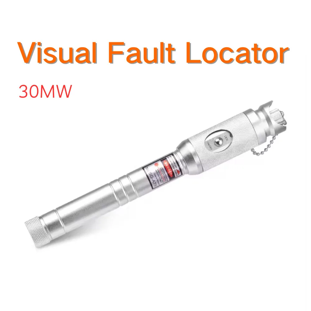 

FTTH Visual Fault Locator 30KM Portablered Red light fault locator VFL 30mw Visual Fault Locator