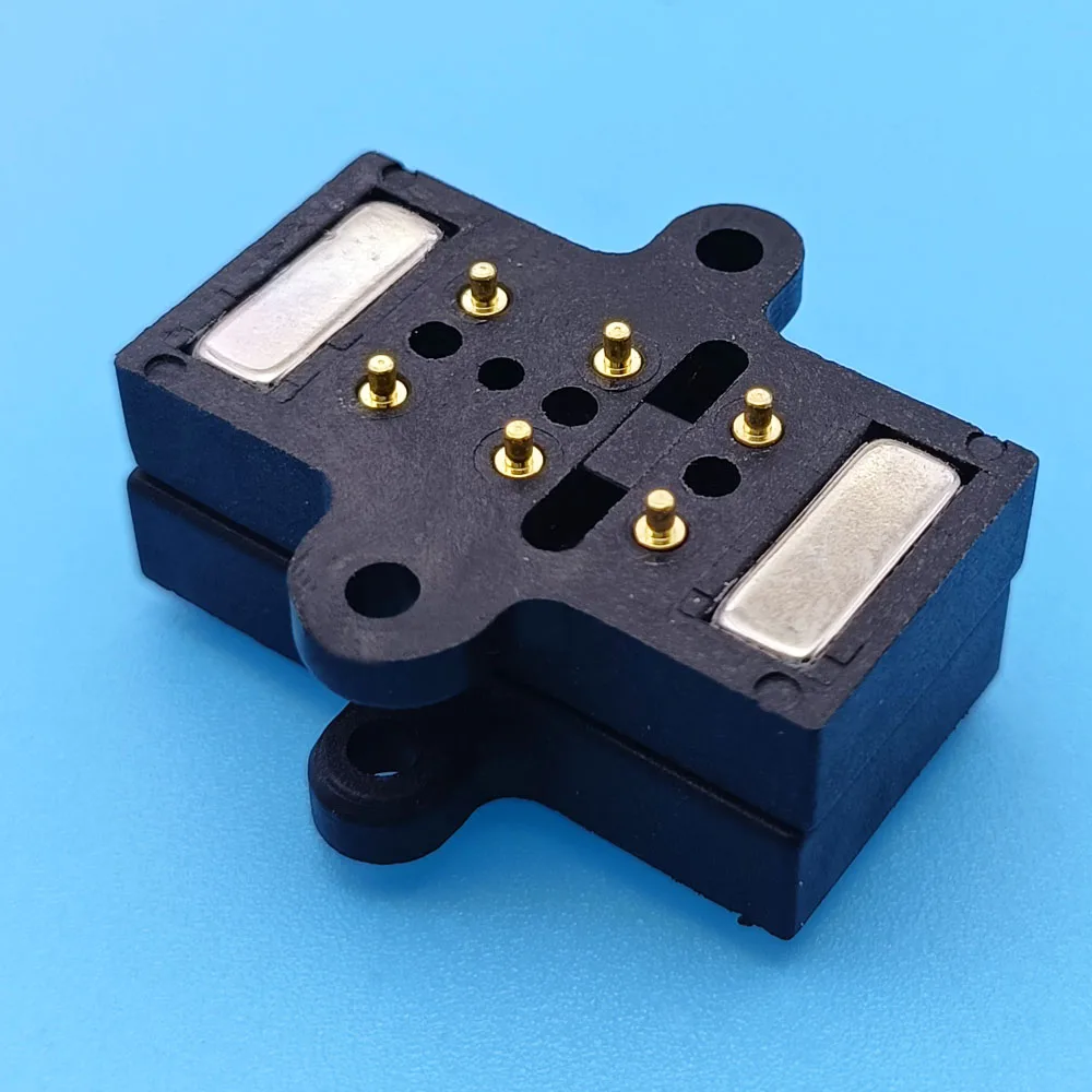 

6Pin Magnetic suction type High Current Male Female Socket 6Pin Magnet to Suction Blind Plug Charging Connector