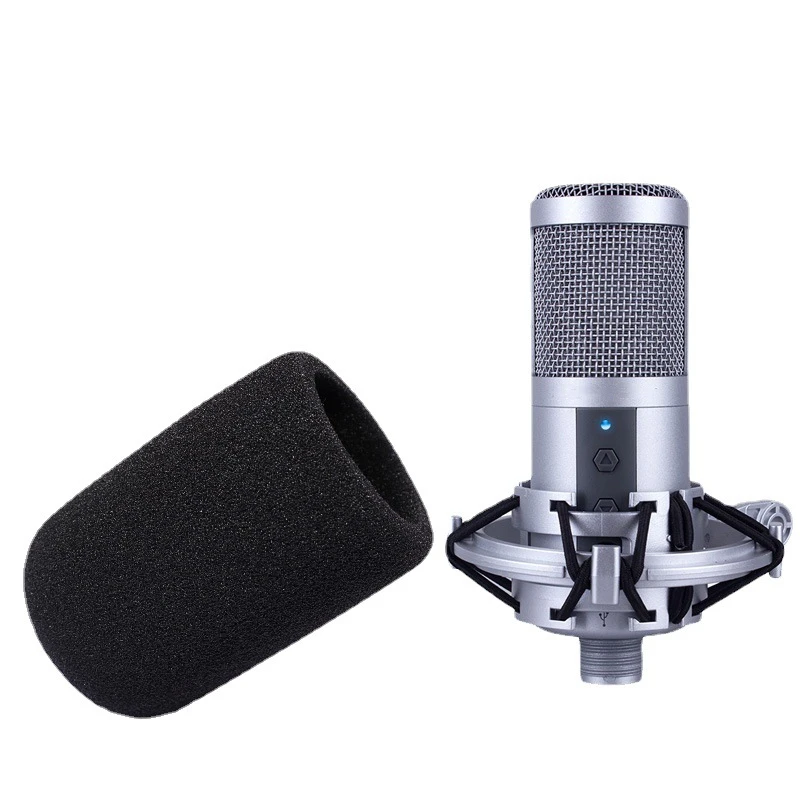 For AT2020 ATR2500 AT2035 microphone dust cover  microphone windshield sponge cover