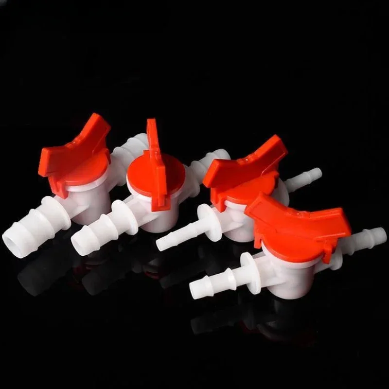 

Plastic 4~25mm POM Ball Valve Drip Irrigation System Hose Pagoda Joint Aquarium Tank Air Pump Garden Water Connector Pipe Valve