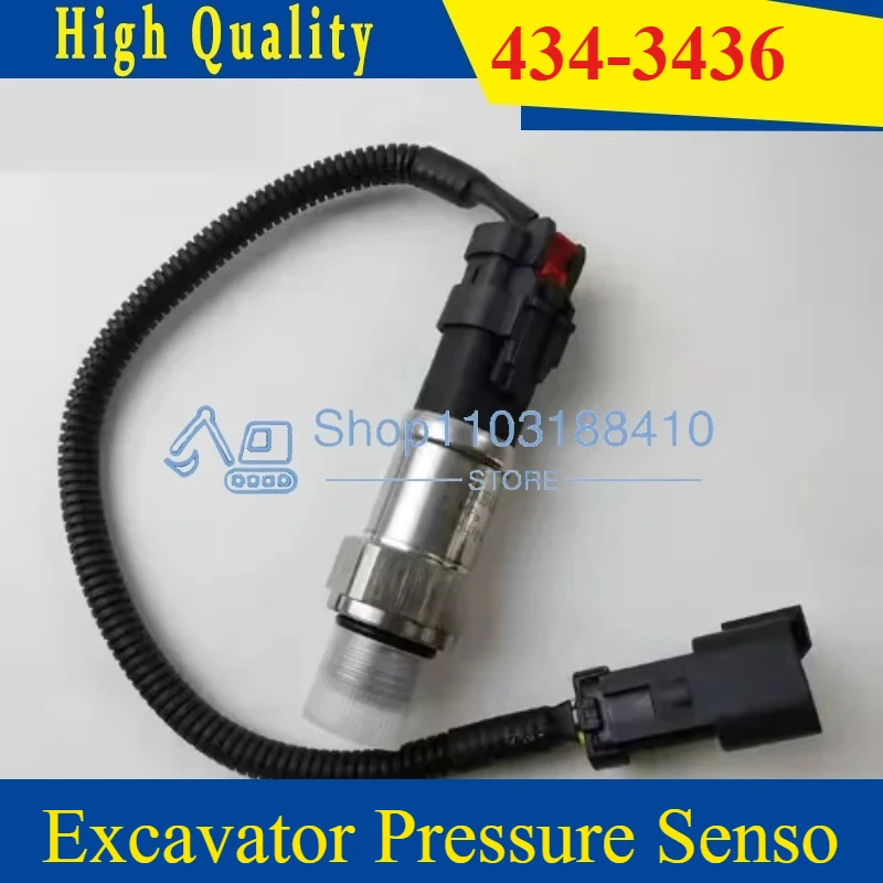 

366-9312 434-3436 TOP QUALITY Excavator Pressure Sensor 3669312 4343436 for E320D E321D