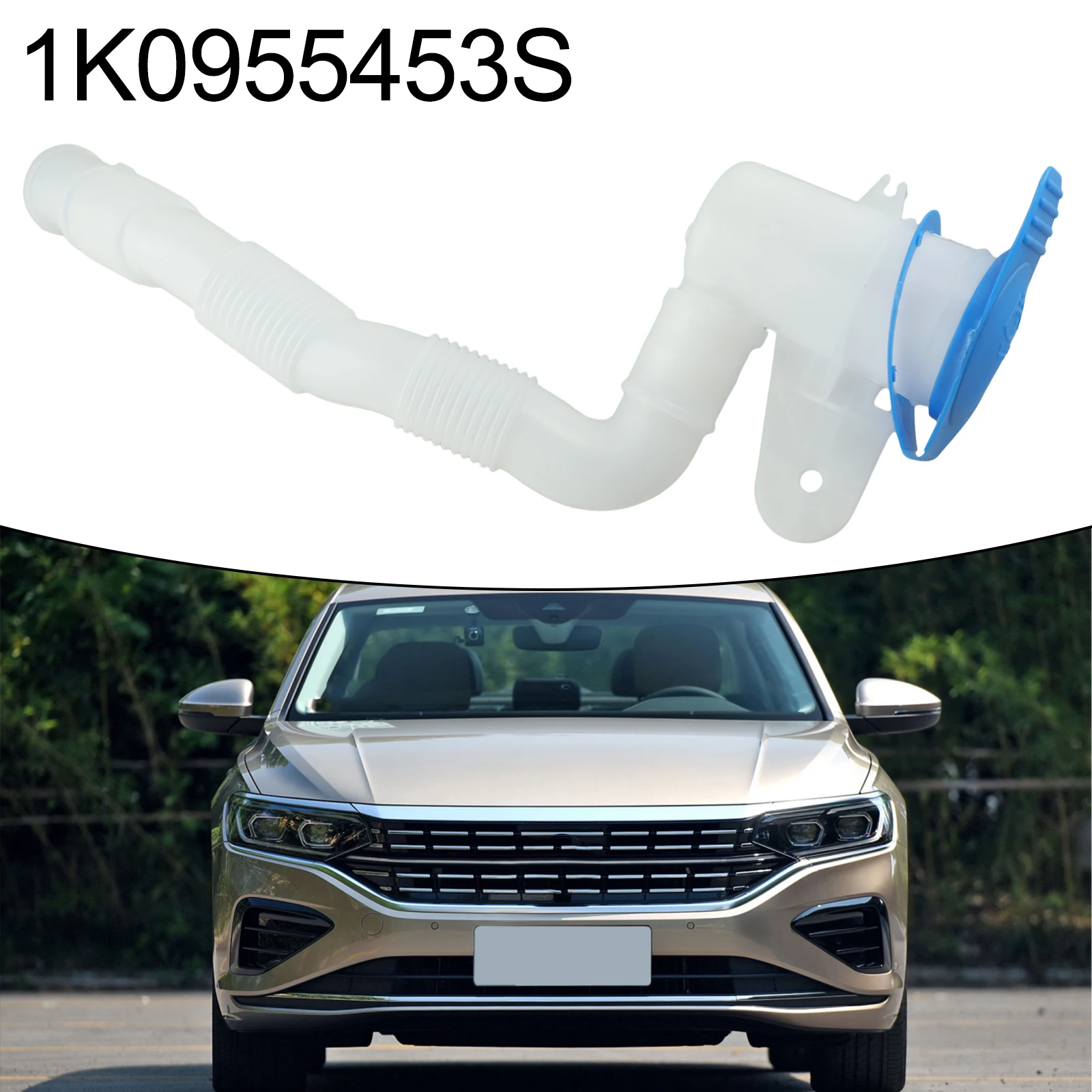 For Windshield Cleaning Color As Picture Shown Windshield Washer Reservoir Plastic Material Stable Characteristics Brand New