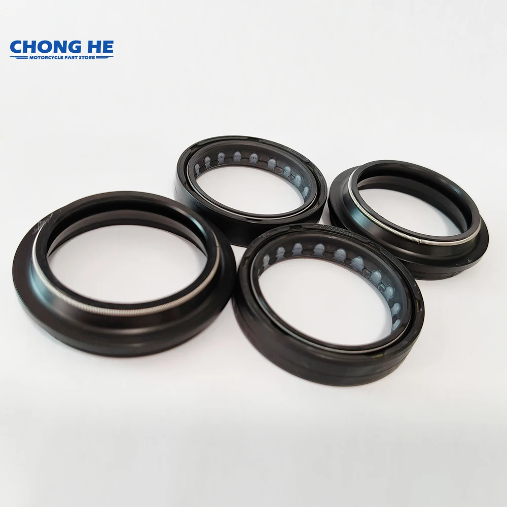 47x58x11 Motorcycle Shock Absorber Front Fork Oil Seal Dust Cover Seals For Honda CR250 R CRF250 R KX250 CRF450 R CRF 450 NSR500