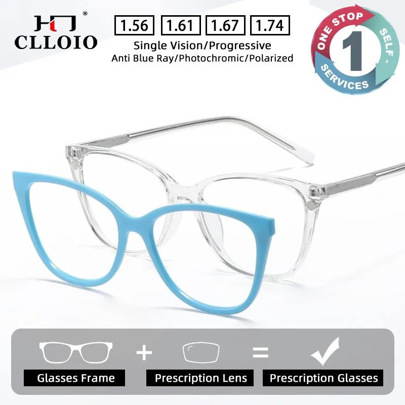 clloio-fashion-magnetic-decorative-clip-prescription-glasses-anti-blue-light-myopia-glasses-custom-progressive-reading-eyewear