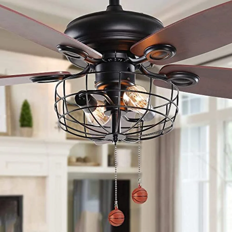 Ceiling Fan Pull Chain 12 inch Pull Chain Extension Fan Chain Extender Ceiling Fan Pulls Ornament with Ball Fan Chain Connector