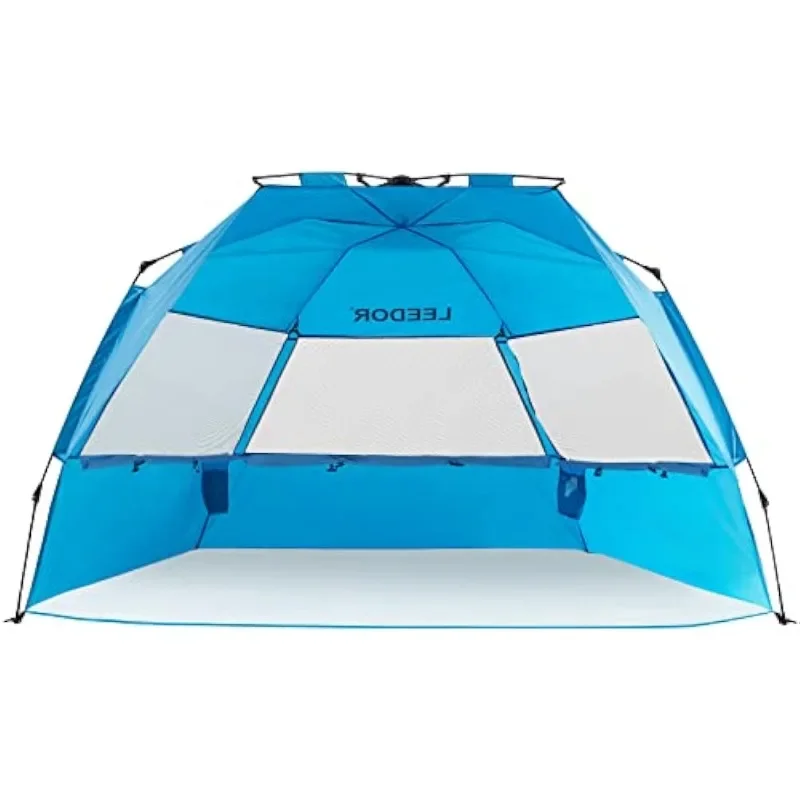 

Beach Tent Sun Shelter Instant Beach Umbrella Easy Cabana with UPF 50+ UV Portable Windproof Up Shade