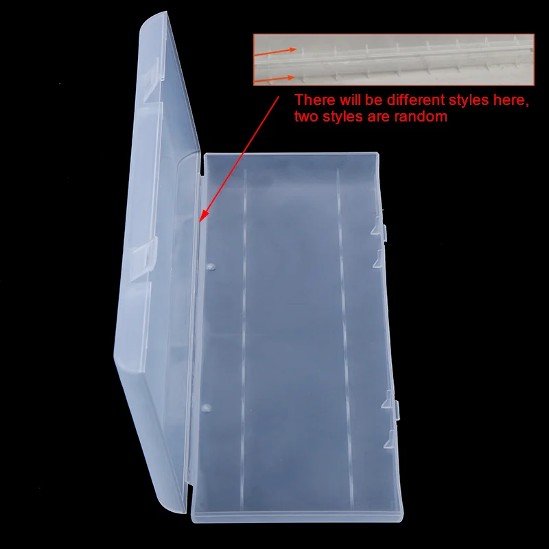 Plastic Battery Storage Case For 10Pcs 18650 Batteries Large Capacity Battery Organizer Box