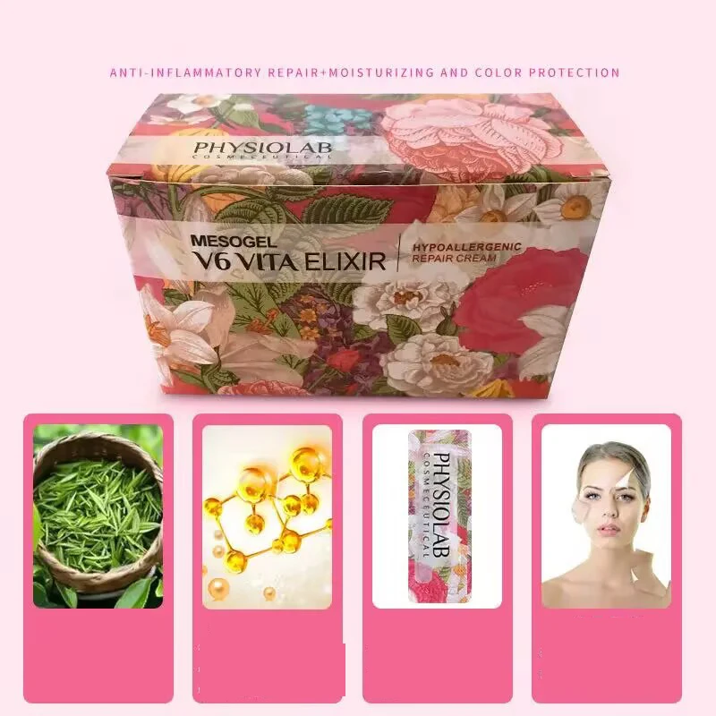Permanent Tattoo Eyebrow Lips Ice Crystal Genuine PHYSIOLAB V6 Ointment for Tattoos After Care Skin Repair VA Tools