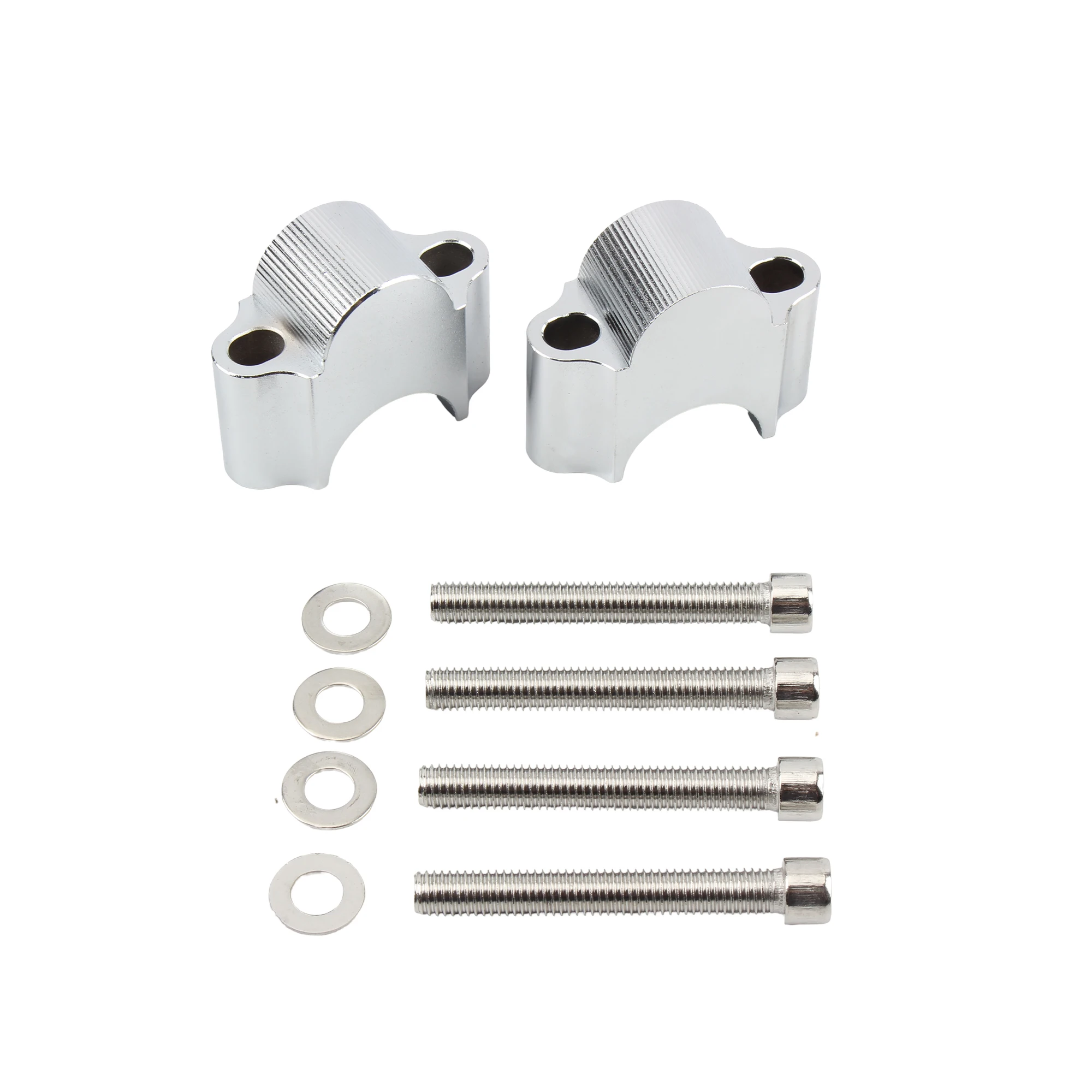 Motorcycle Handlebar Riser Bar Mount Handle Clamp Universal 22mm 28mm 1/8"  7/8" For Honda For BMW R1200gs For YAMAHA MT07 MT09 image 4
