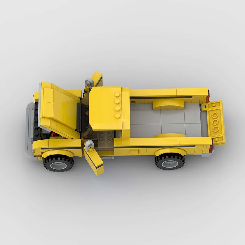 F-250 City Truck Model Moc Off-road pick-up bouwstenen 8-bool kampioen vrachtwagen technologie modulaire blokken