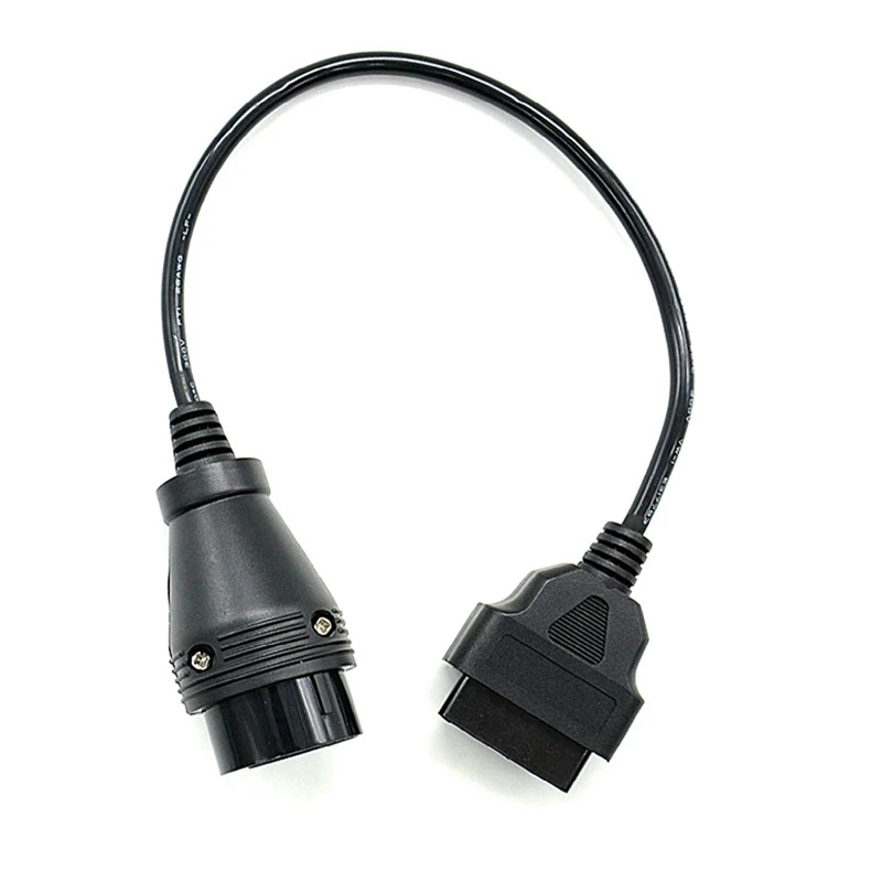 Car OBD1 To OBD2 Connector Adapter 38 Pin OBDI To 16 Pin Convert Cable Diagnostic Tool For Mercedes Benz Component Parts