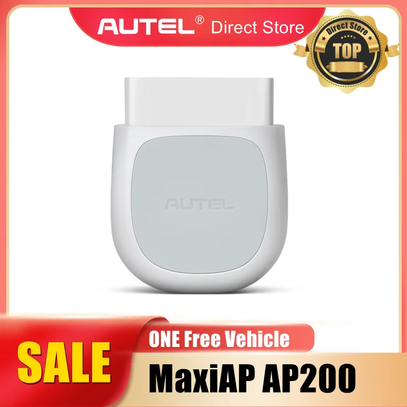 Autel MaxiAP AP200 EU UK Version Full Systems Diagnostic Tool Check Engine Light Code Reader per Family DIYers Obd2 Scanner