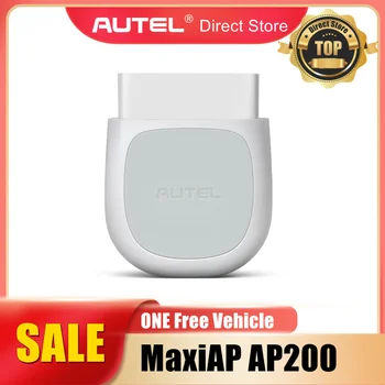 Autel MaxiAP AP200 EU UK 버전 전체 시스템 진단 도구 점검 엔진 라이트 코드 리더, 가족 DIYers Obd2 스캐너 