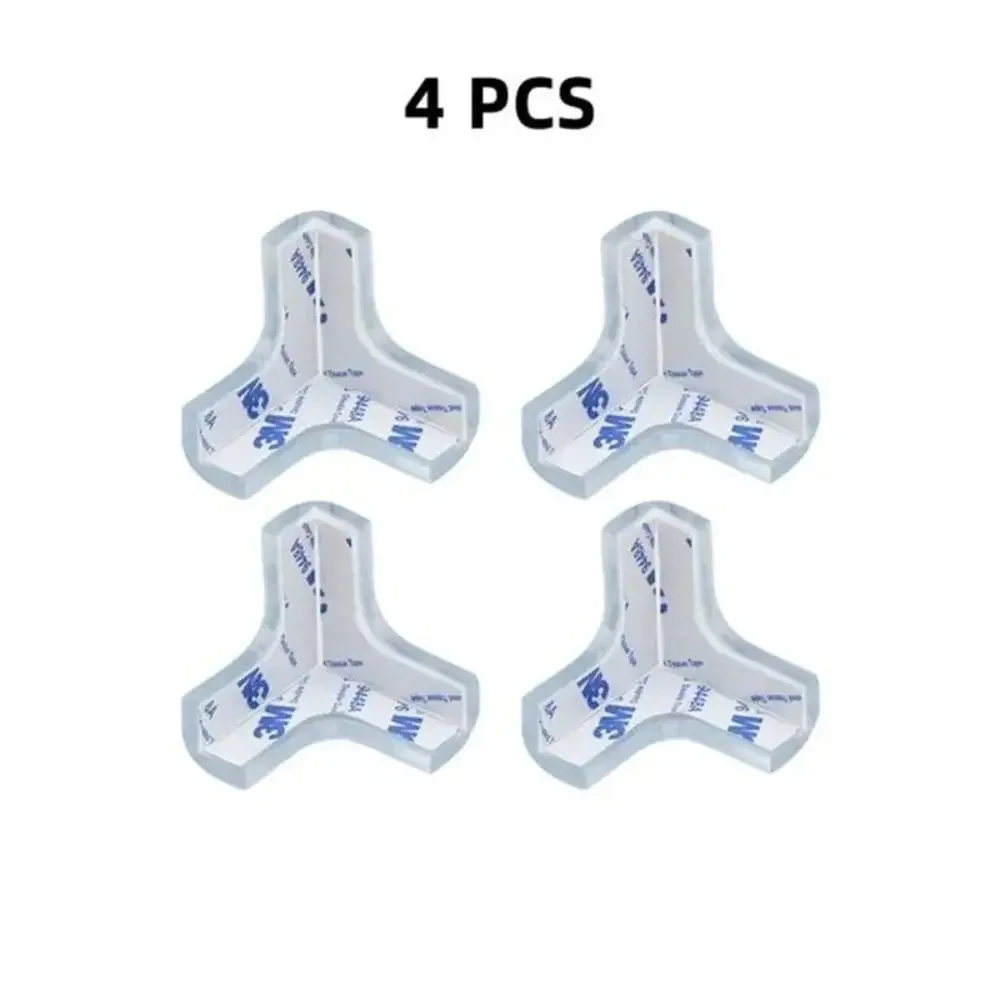 Soft Silicone Table Corner Protector Transparent Anti Collision Edge Protection Cover Safety Non-toxic Edge Guards Baby