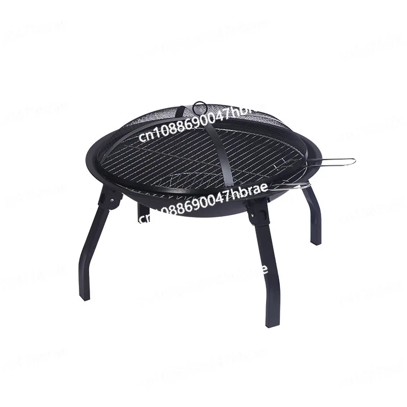 

Furnace making tea outdoor courtyard folding barbecue grill