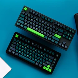 253 Keys/set Aifei Icon GMK Wavez Keycaps ABS Double Shot Key Caps Cherry Profile Keycap For 61 64 68 84 87 96 980 104