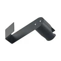 Attachment Hanging Sprayer Holder Bidet Black Color Fixed Holder Stainless Steel Toilet Bathroom Bracket For Shower