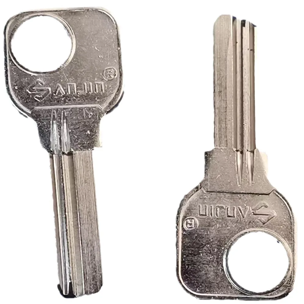 30PC  Single Row Perforated 8.2-wide Anti-theft Door Key Holder, Glass Door Computer Key Holder