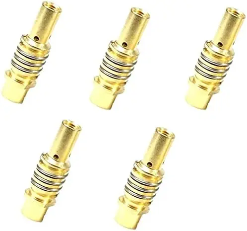 

5pcs Golden Contact Nozzle Holder 002.0078 Fit Binzel MB 15AK