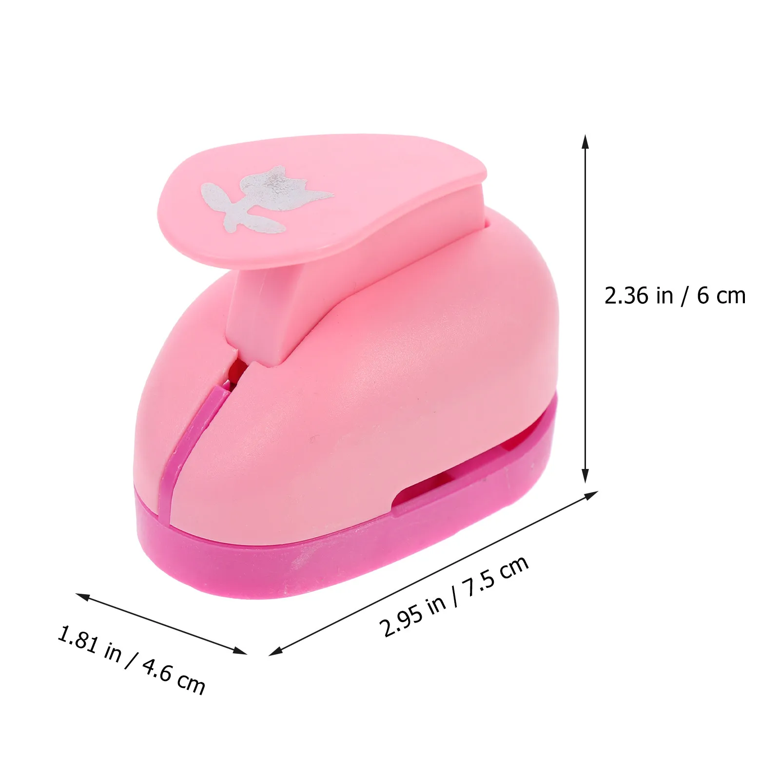 Portable Lightweight Paper Punch Perfect for DIY Scrapbooking Craft Art Projects Cards Photo Albums Journals Tags Labels