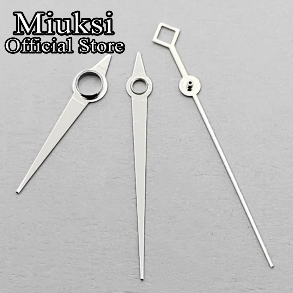 Miuksi VH31 silberne Uhrzeiger passen zum VH31 Uhrwerk, Uhrenzubehörteil. – Detail 5