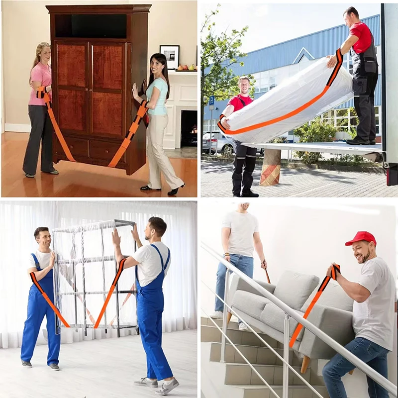 Electrical and Furniture Handling Straps Labor-saving Straps for Carrying Heavy Objects Reusable and Durable Straps for Moving