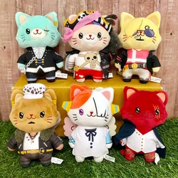 Movic-muñeco de peluche de una pieza para Fans, película roja con Gato, Uta, Luffy, Zoro, Sanji, Shanks, coleccionables