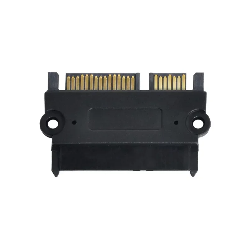 SATA 22P Male to Male 7+15 Power Data Transfer Adapter for Desktop Solid State Drive Male to Female Connector Cable