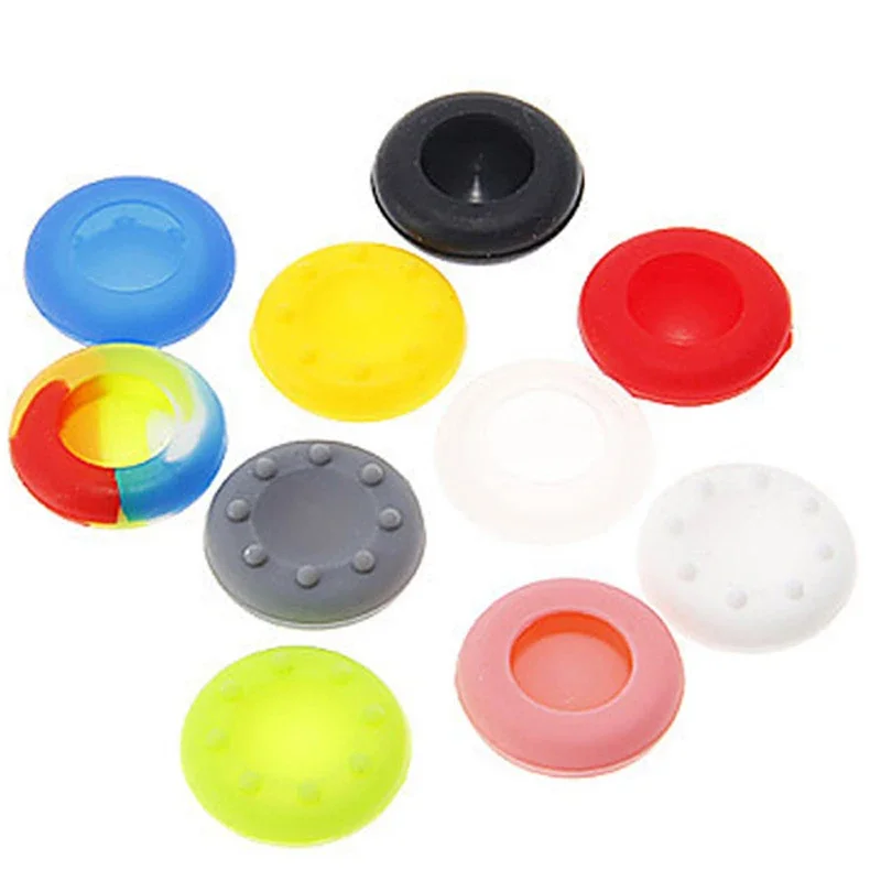 500pcs/lot Silicone Thumb Stick Joystick Grip Case Skin Guard Caps For PS5/PS3/PS4/Xbox one/Xbox 360 Controller Guards