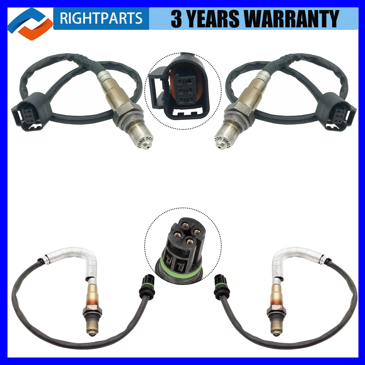 

Up+Downstream Oxygen Sensor For BMW 550i GT 650i 750i 750Li Alpina B6 B7 X5 X6 4.4L 11787576673 11787545074 234-5026 234-4876