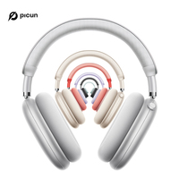 Picun F8 Pro ANC Head Tracking Wireless Headphones  3D Spatial Audio -52dB ANC HIFI Bluetooth Headset ENC HD Mic Low-Latency APP