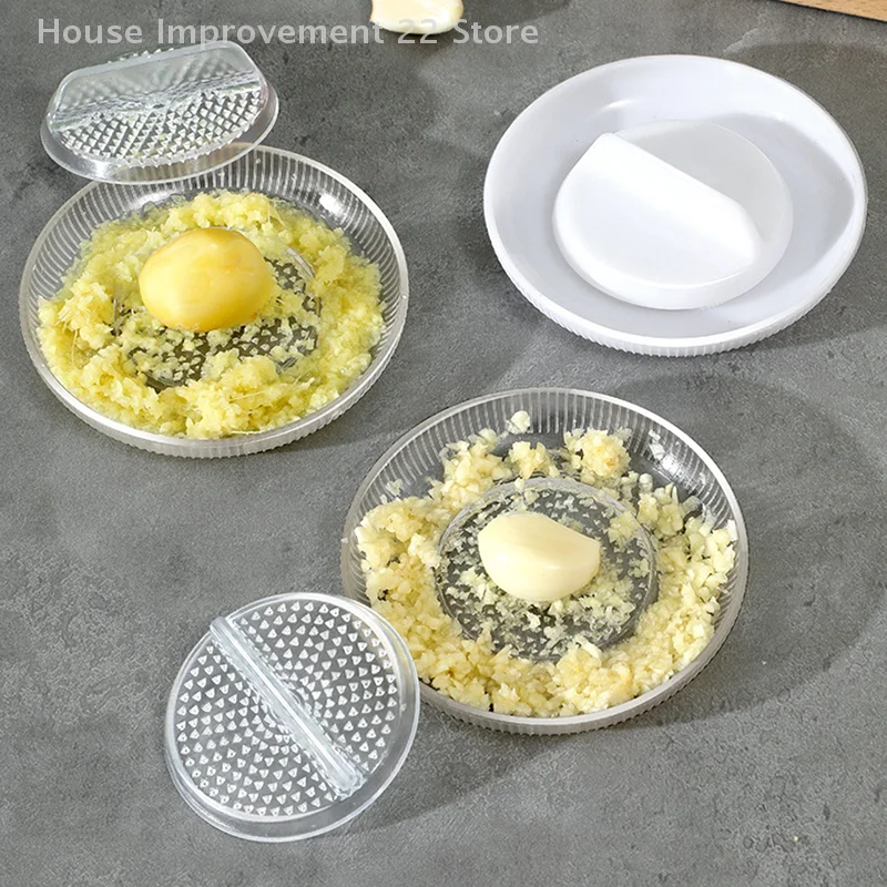 Miniature Manual Garlic Grinder Grater For Onions Easy Operate Vegetable Mincer Masher Camping Cooking Accessory