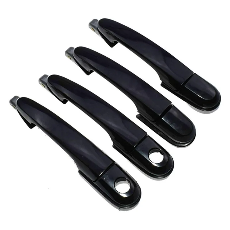 

ABHY-Car Outside Exterior Door Handle 82650-2E000,82660-2E000,836502E000,836602E000 For Hyundai Tucson 2005-2009