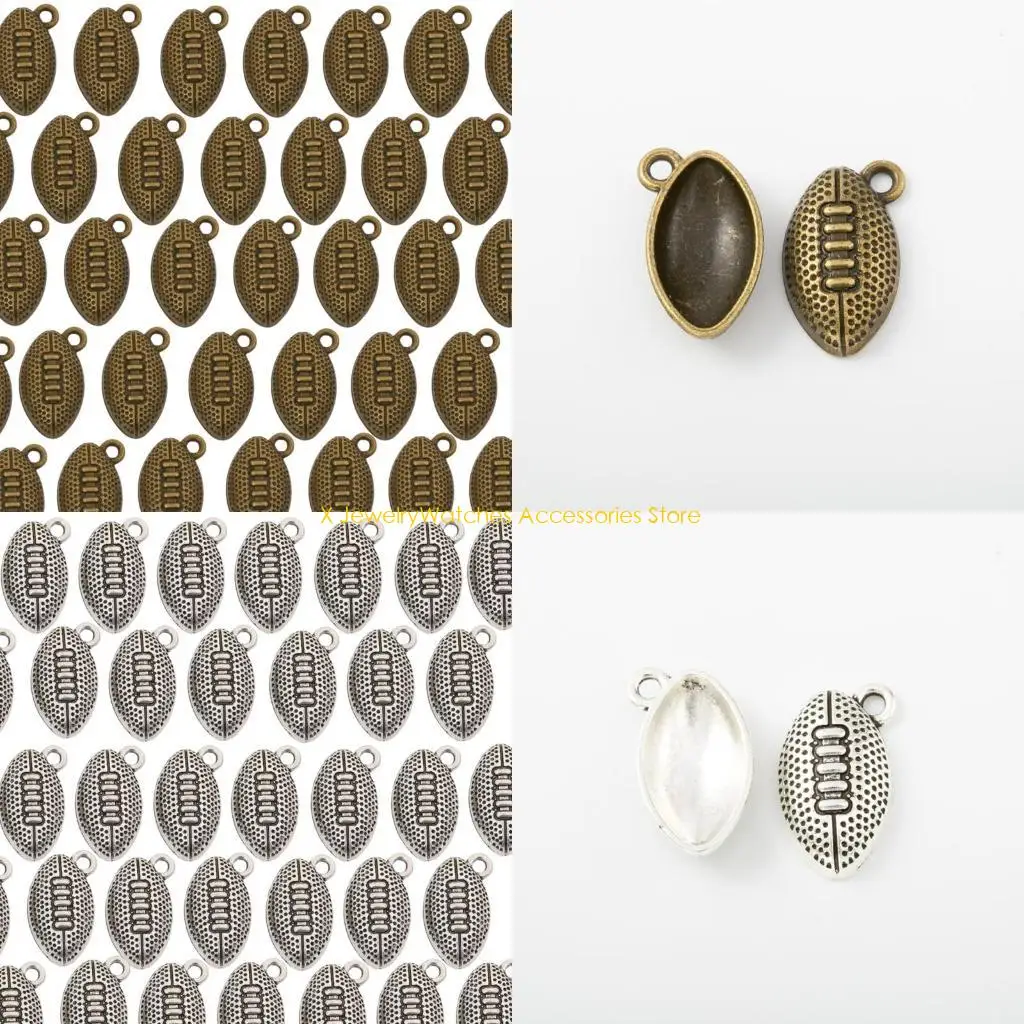 

31KD 100Pieces Multifuntional Pendants Jewelry Making Part Necklace Accessories for Jewelry and Creative Craft Projects