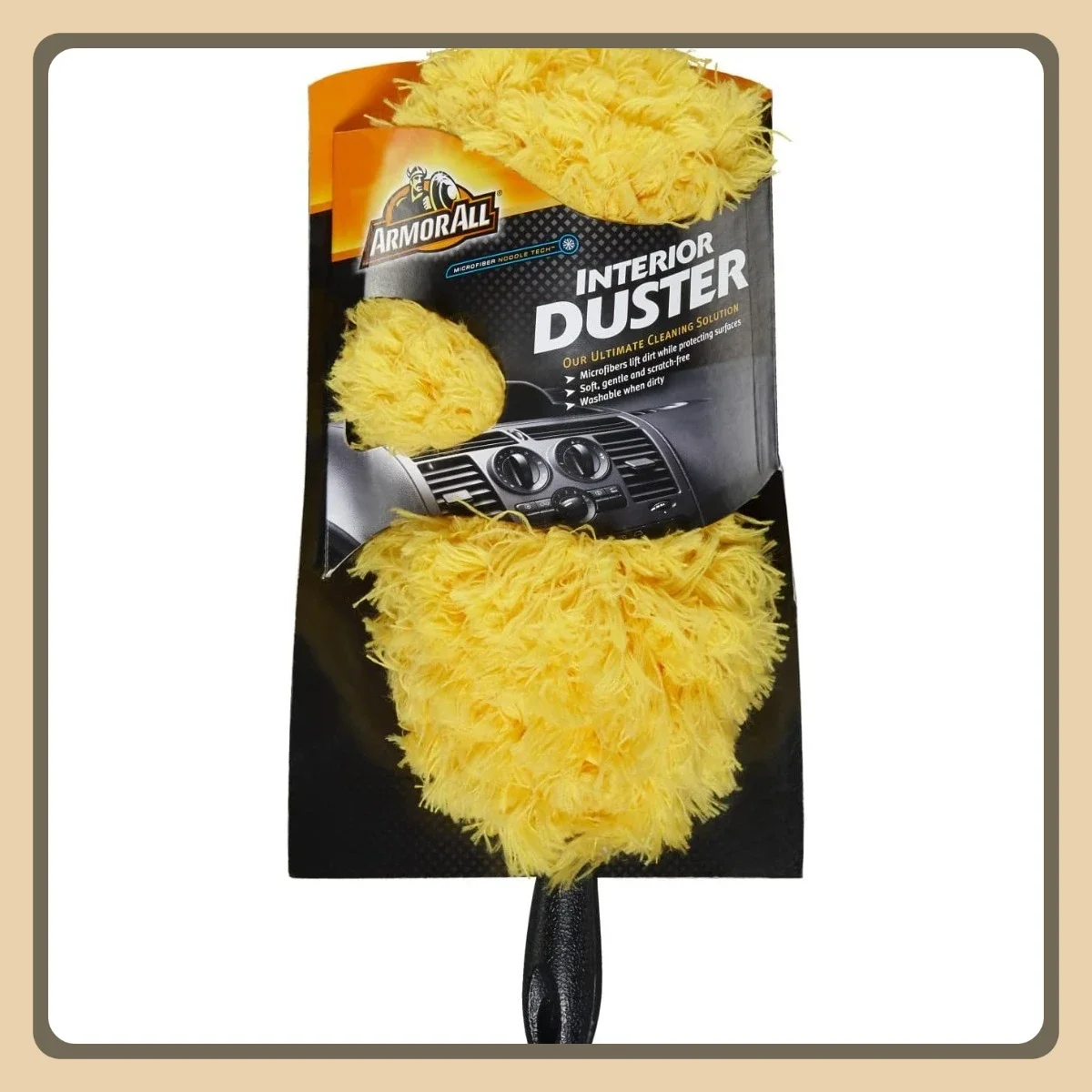 

Пылесос из микрофибры для салона автомобиля, 1 упаковка, инструмент для автоматической чистки без царапин с ручкой