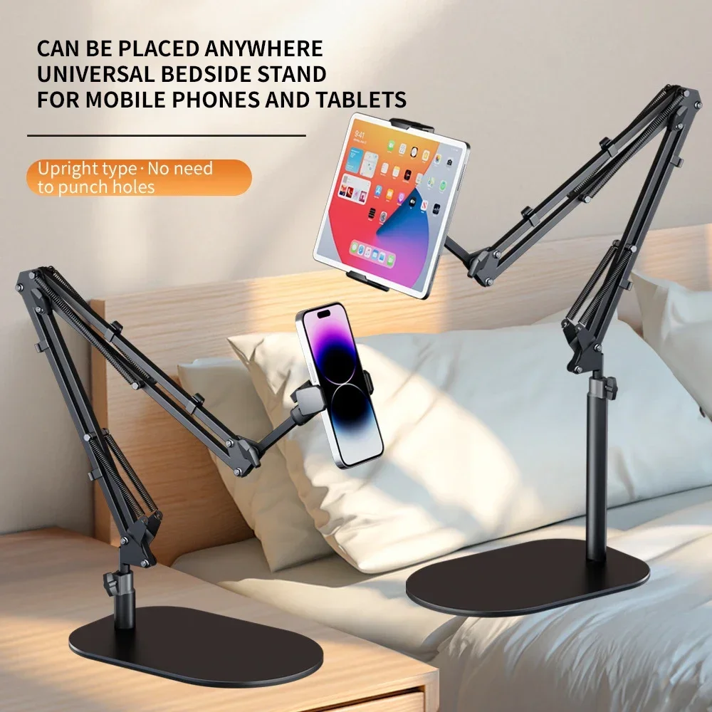 Imagem -05 - Braço Longo Metal Tablet Stand Suporte do Telefone Mesa Cama Telescópico Preguiçoso Suporte Suporte Suporte Ipad Smartphone Titular 310 Ajustável