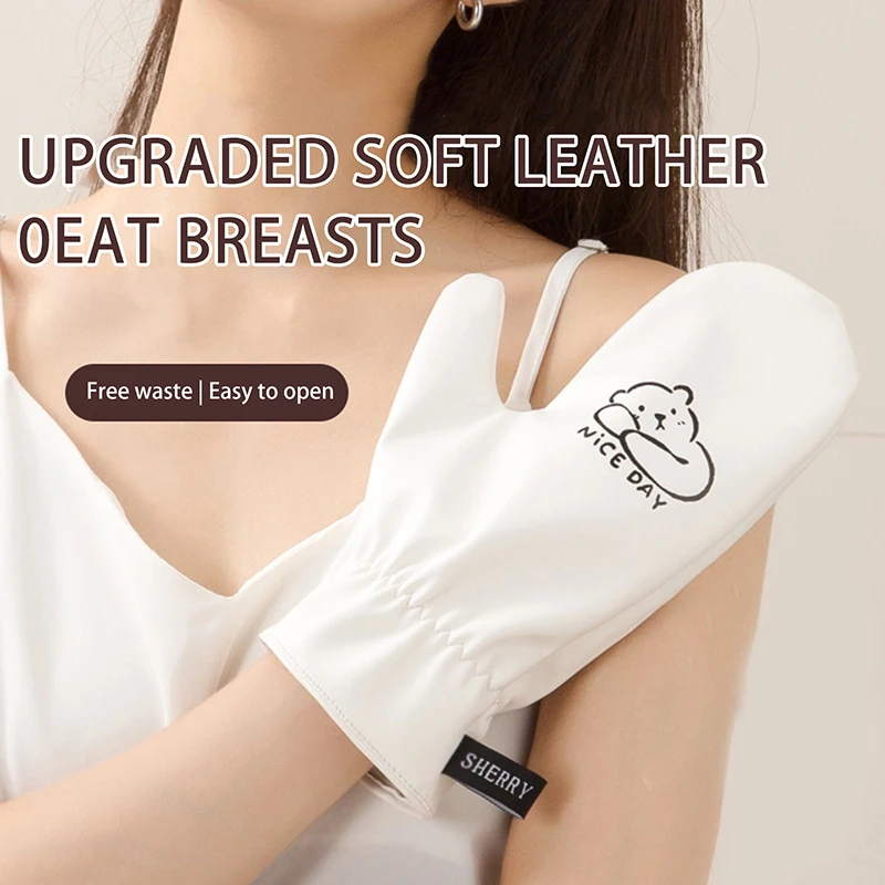 

Wearable Body Lotion Applicator Glove with Quick Drying & Non-Stick Features