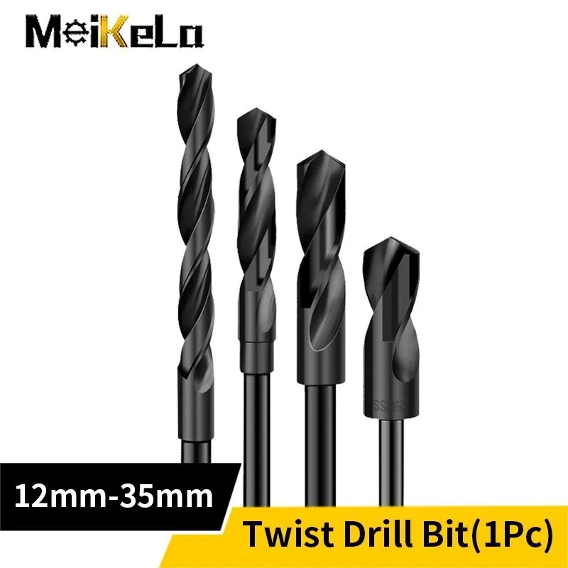 Broca Meikela-hss Twist para Metalurgia Perfuração Haste de Dia 12 Mm35 mm 1pc
